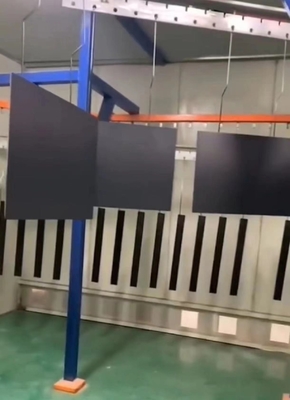 Ξύλινη γραμμή επιστρώματος σκονών προϊόντων ηλεκτροστατική αυτόματη
