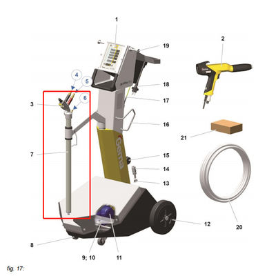 1009679 Συσκευές επικάλυψης ανταλλακτικά Μονάδα υγροποίησης / αναρρόφησης