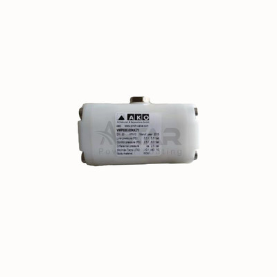 ΑΚΟ VMP015.03XK.71 Λευκό Εγχειρική βαλβίδα τσιμπήματος Εσωτερική σύνδεση νήματος DN15