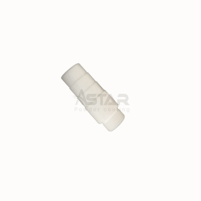 357944 Λευκό χρώμα Μεγάλο σωλήνα Venturi PTFE για εγχέτη σκόνης ανάκτησης GEMA