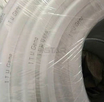 12x18mm Διαφανές ανθεκτικό σωλήνα επίχρισμα σκόνης POM
