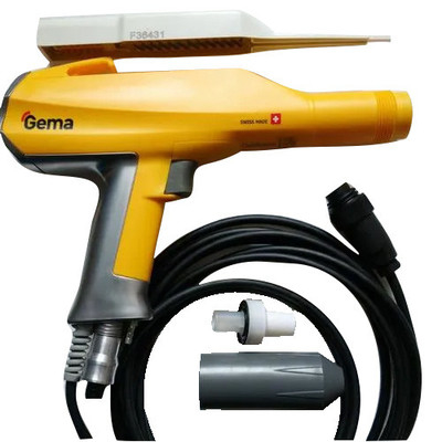 1002100 Μηχανή ψεκασμού επίστρωσης σκόνης Complete Gema Optiselect Gm02 με καλώδιο 6m