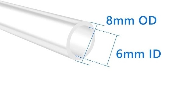 1615026 Σωλήνες επίστρωσης σκόνης 8 mm X 6 mm Διαφανής αντλία Prodigy γενιάς II HDLV