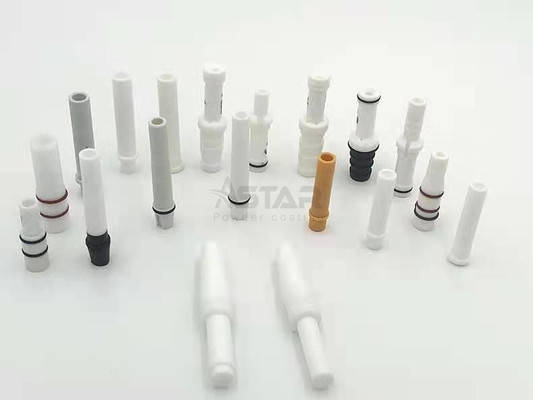 ISO9001 PTFE PTFE εισάγει ανταλλακτικά επίστρωσης σκόνης