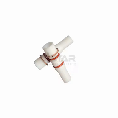 Βεντούρι Throat 986100 Μετρικές αντλίες τροφοδοσίας σκόνης γυαλισμένη επιφάνεια εξατομικευμένα εξαρτήματα OEM για επικάλυψη σκόνης