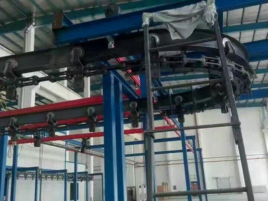 Υψηλή γραμμή επιστρώματος σκονών φορτίων αυτόματη για τα βαριά προϊόντα