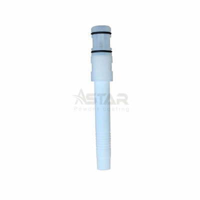 GEMA IG07 λευκό με τα μαύρα Venturi δαχτυλιδιών PTFE ο ανταλλακτικά επιστρώματος σκονών