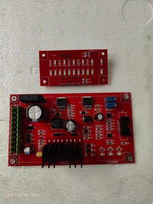 Ενιαίος ρυθμίστε το οδηγημένο PCB πινάκων κυκλωμάτων επίδειξης 12v για τον ηλεκτροστατικό ψεκασμό