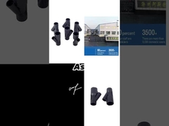 125612 Μαύρο σωλήνα εισόδου Versa-Spray II IPS αυτόματο πιστόλι ψεκασμού σκόνης με μέρος στερέωσης Shur-Lok