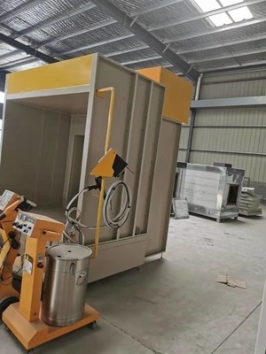 Τεχνητή ψεκαστική ανάκτηση μικρού δωματίου σκόνης με τέσσερα στοιχεία φίλτρου