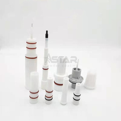 ISO9001 PTFE PTFE εισάγει ανταλλακτικά επίστρωσης σκόνης
